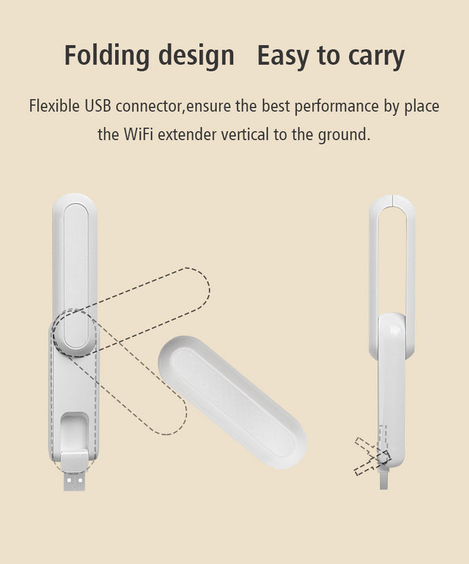 802.11n USB WiFi Range Extender Portable Wifi Repeater With USB Port