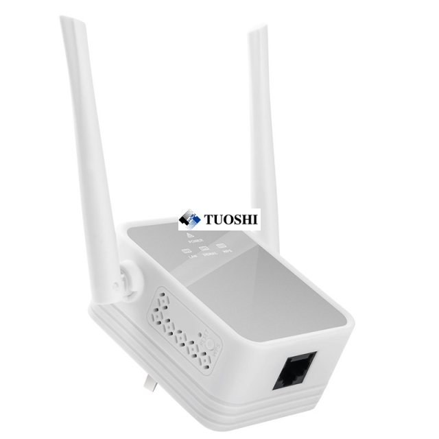 FCC Wall Socket Wifi Repeater , RJ45 4G Mobile Signal Booster